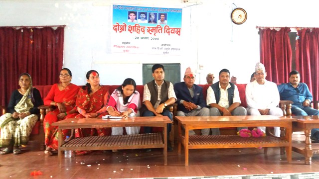 निर्णय कार्यान्वयन नभएको शहिद परिवारको गुनासो
