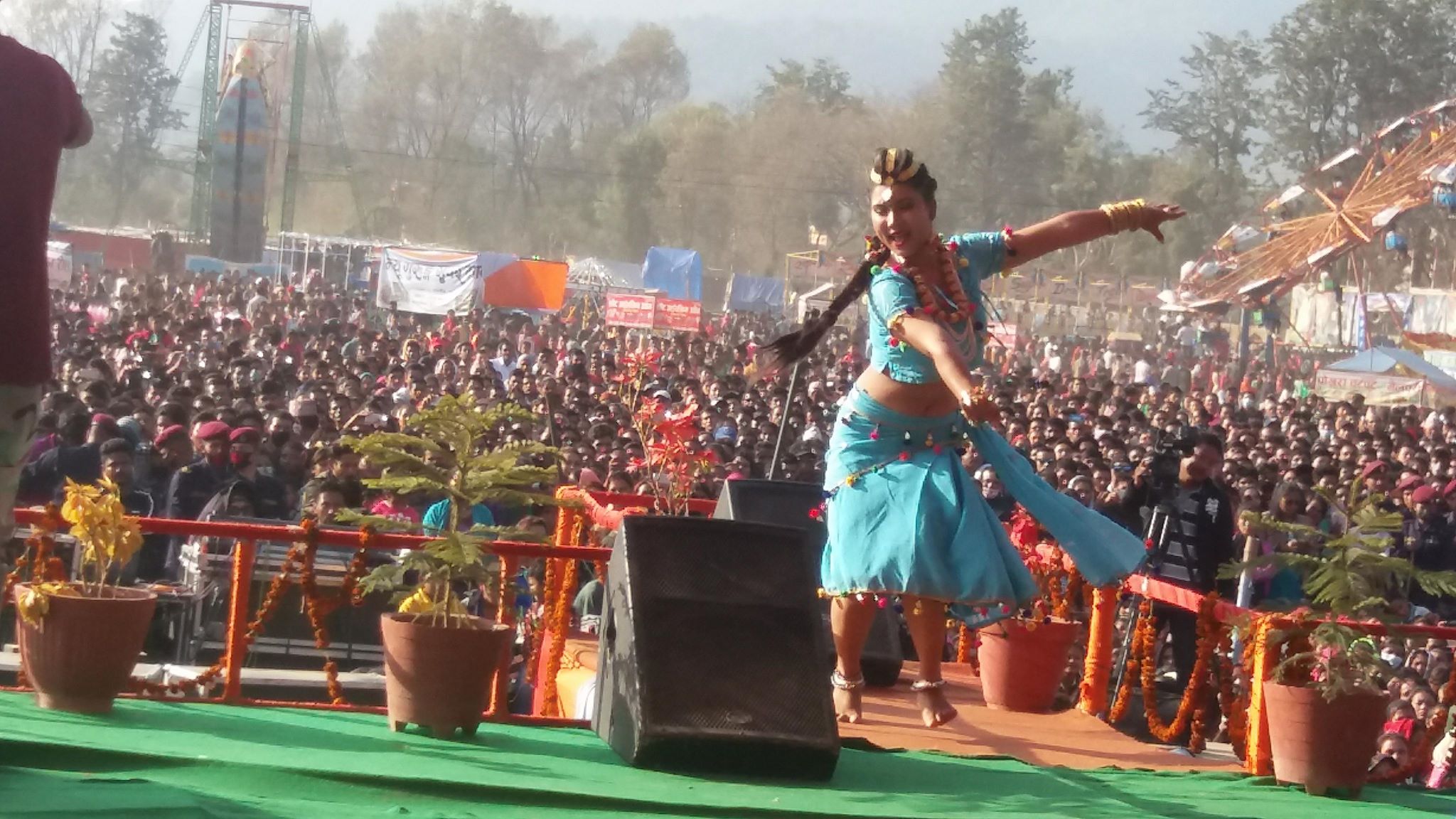 प्रादेशिक महोत्सवमा रमेशराजले बब्बाल गरे : दिपासाले भाँचिन कम्मर