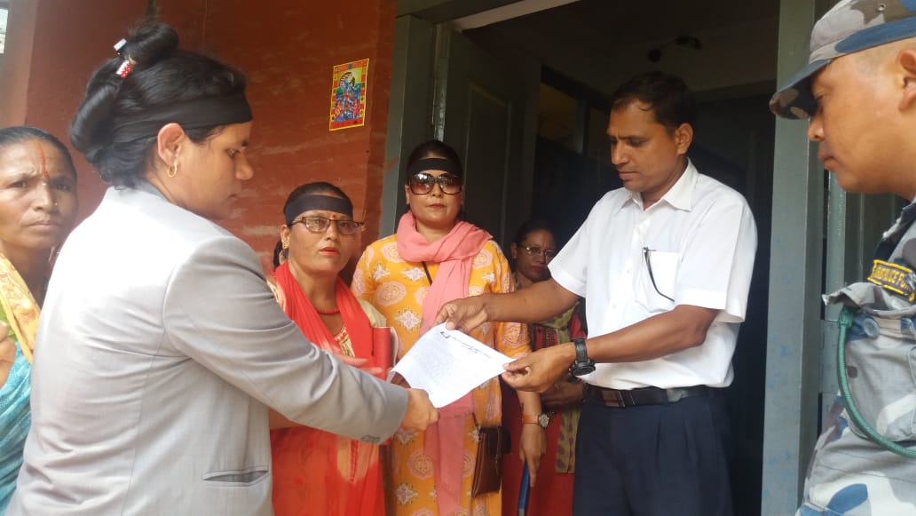 राप्रम संगठनले बुझायो ज्ञापन पत्र (ज्ञापन पत्र सहित)