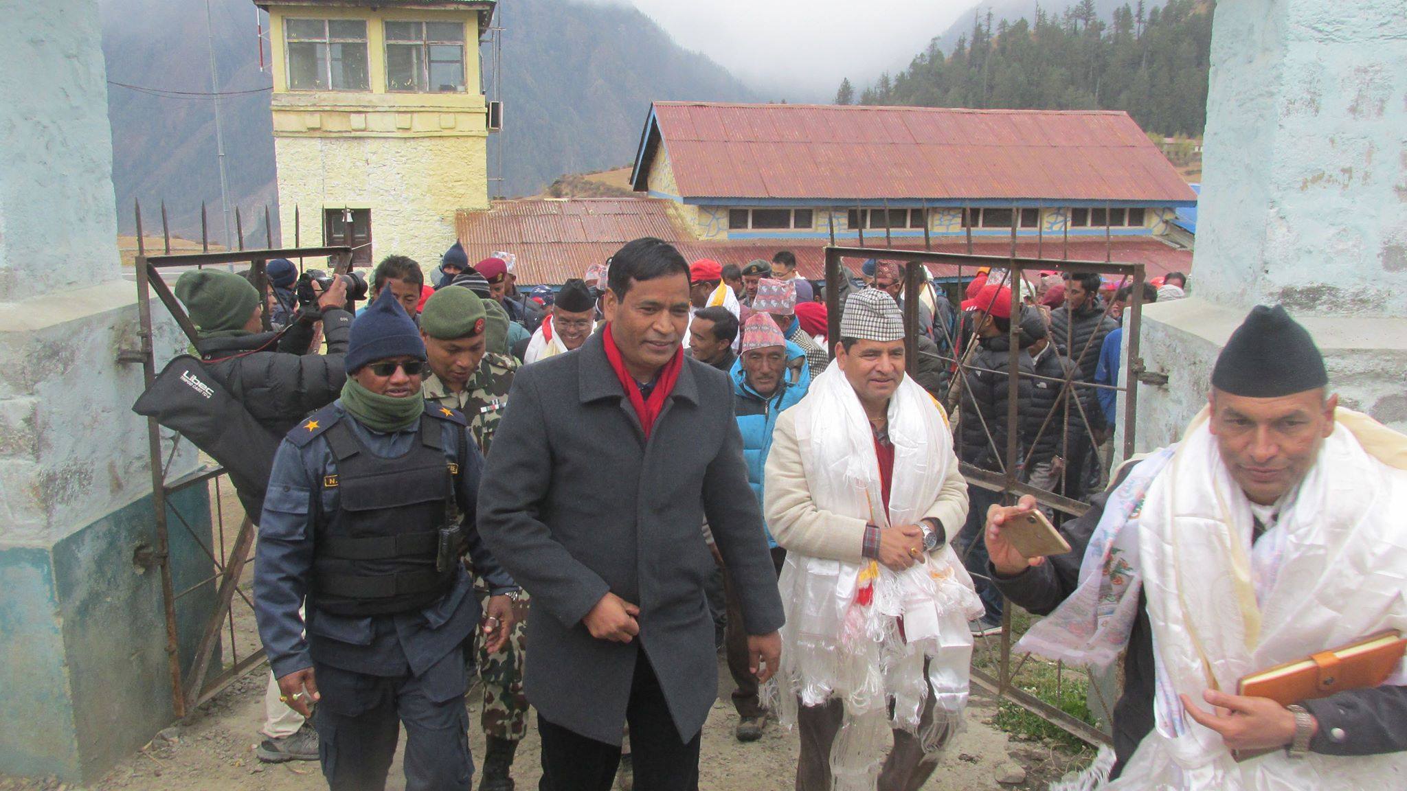 हिल्सा जमुनाह सडकको अध्ययनका लागि मुख्यमन्त्री हुम्लामा