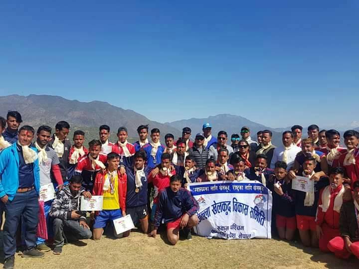 कर्णाली प्रदेश स्तरीय पुरुष भलिवलमा रुकुम पश्चिम प्रथम