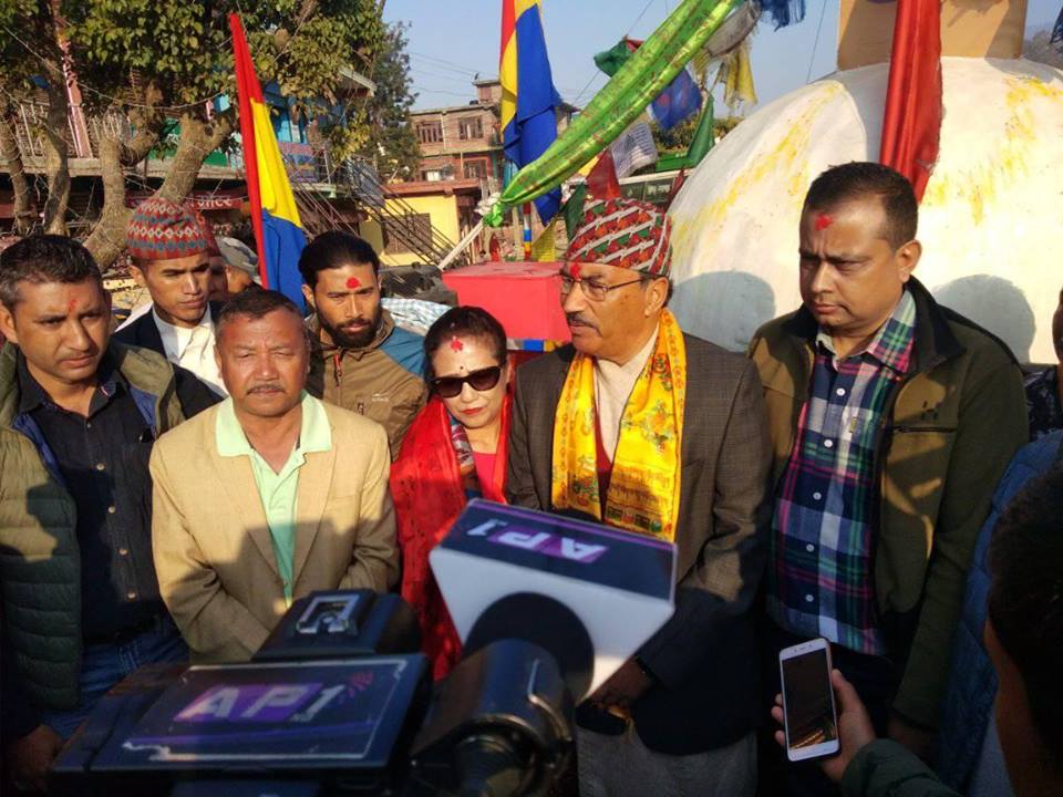 राष्ट्रियता जोगाउन राप्रपा स्वाभिमान यात्रामा : कमल थापा