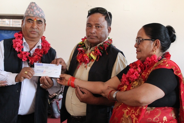 छोराको जन्मदिनमा एक लाख बढीको अक्षयकोष