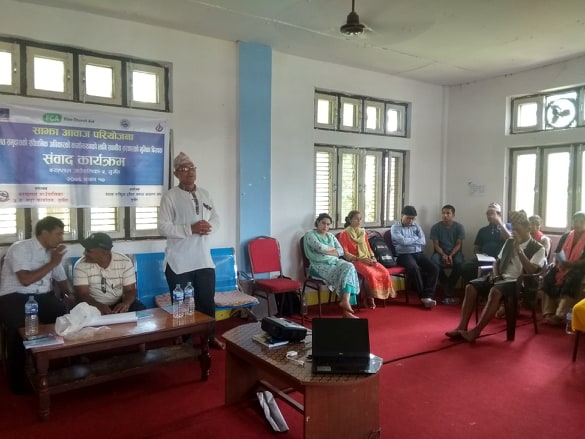 स्थानीय सरकारसँग अधिकार माग