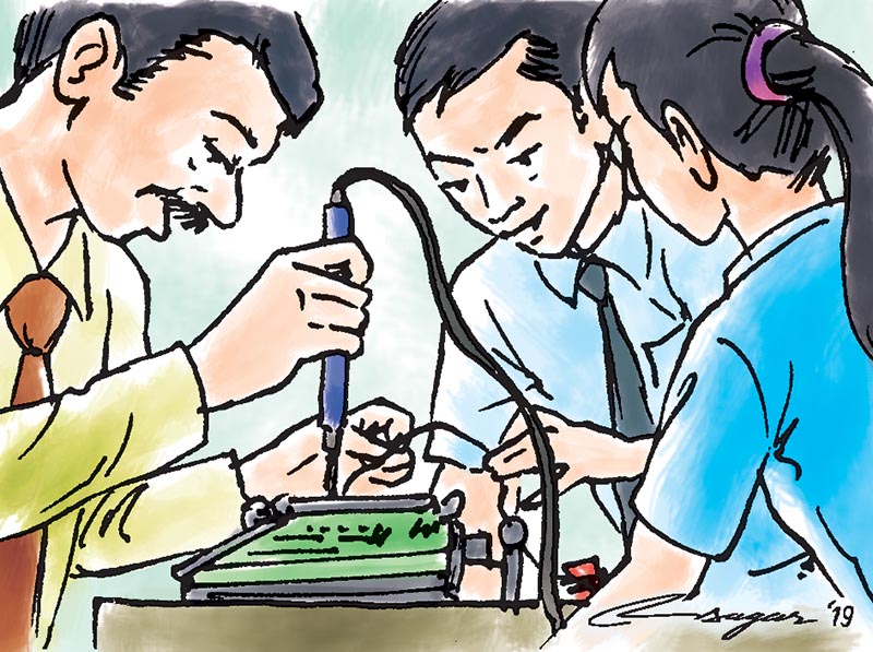 प्राविधिक शिक्षाका नाउँमा लाखौ हिनामिना