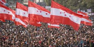 सात वटा कम्युनिस्ट  किल्ला ढाल्याे कांग्रेसले
