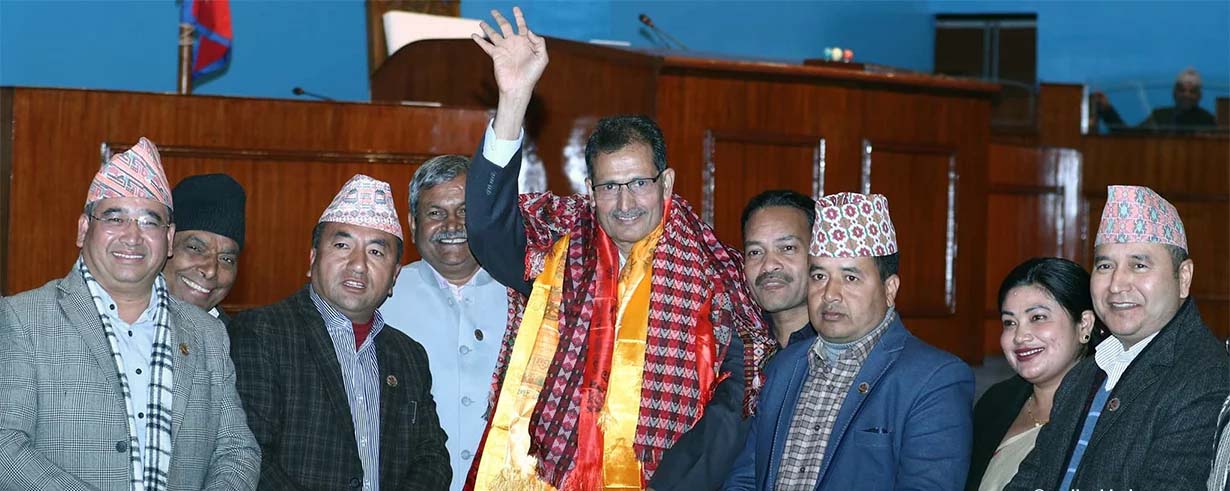 सभामुखमा  सापकोटा निर्विरोध चयन