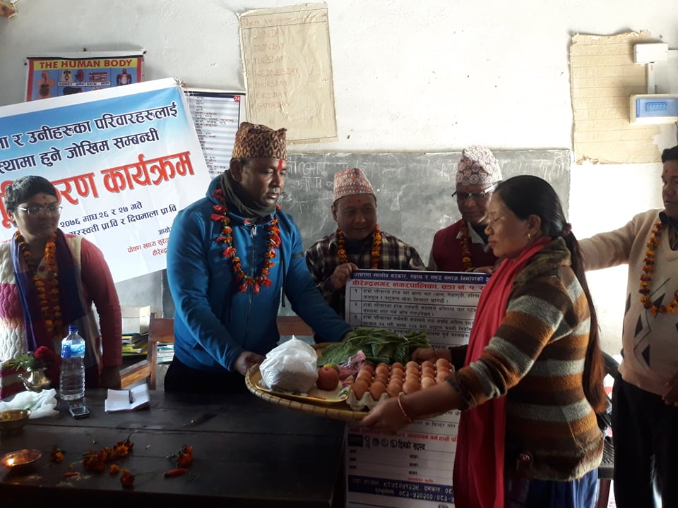 गर्भअवस्थामा हुने जोखिम सम्बन्धी अभिमुखिकरण  सम्पन्न