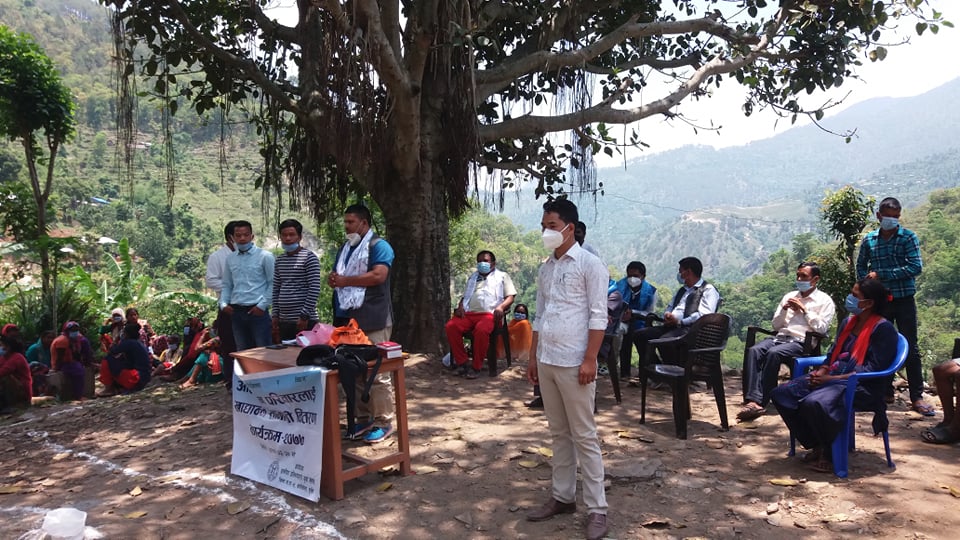 ७४ जनालाई खाद्य सामग्री वितरण